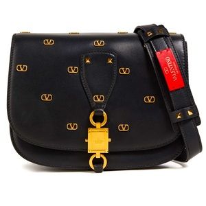 🔥VALENTINO GARAVANI🔥 💯AUTHENTIC💯 
VLOGO leather shoulder bag